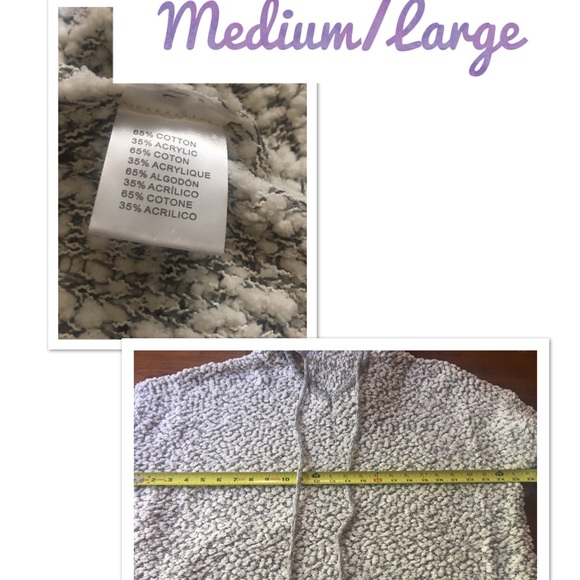 Cozy Sweater / With Hood - Picture 3 of 8